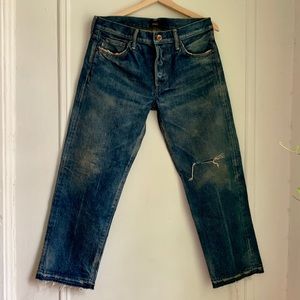 Chimala Distressed Selvedge Jeans - Size 29